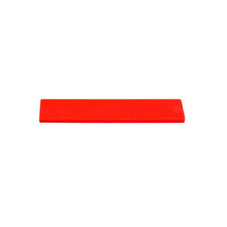 Cales plates rouges 100x24 mm EDMA x1000 pcs