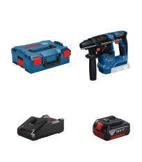 Perforateur SDS Plus GBH 18V-18 + 1 batterie GBA 18V 4 Ah + 1 chargeur GAL 18V-40 BOSCH