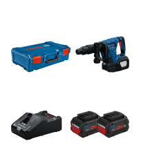 Perforateur SDS Max GSH 18V-5 + 2 batteries Procore 18V 8 Ah + 1 chargeur GAL 18V-160 BOSCH