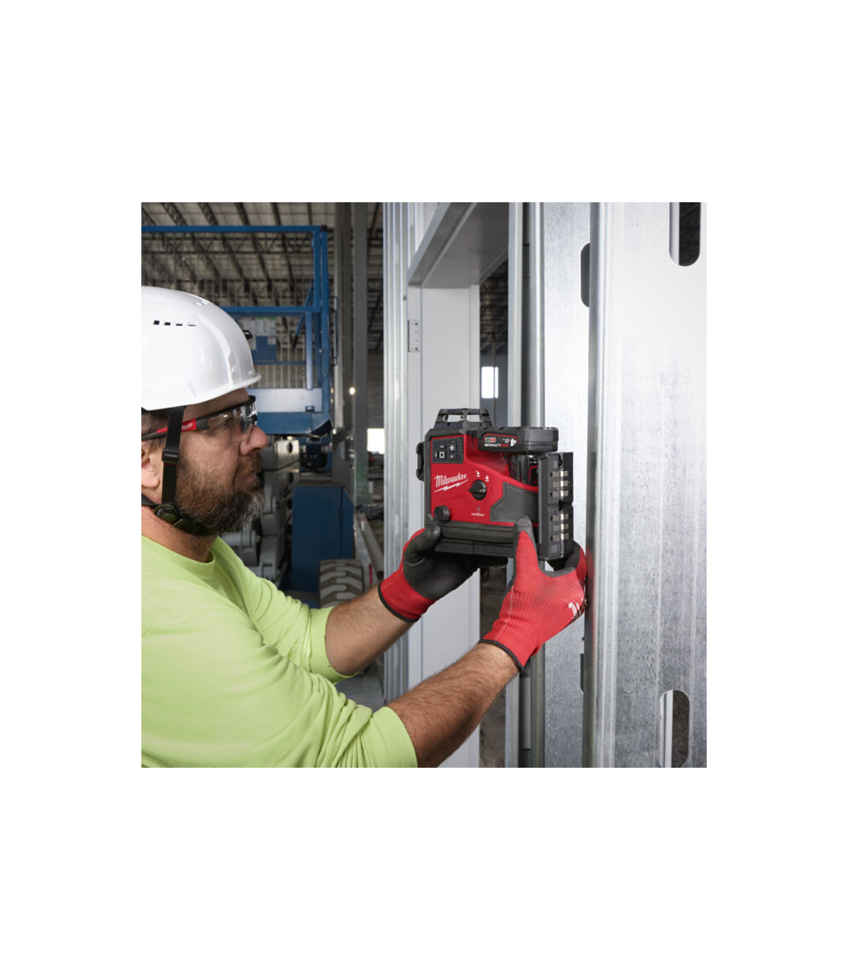 Laser 3 lignes vert 360° M12 A3PLO-0C MILWAUKEE