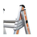 Échelle PRONOR transformable 2 plans 4.7 m Aluminium TUBESCA-COMABI
