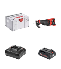 Scie sabre 18V RS 32-18 + 1 batterie 18V 4 Ah + 1 chargeur 18V Powerstation APS M MAFELL