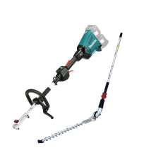 Outil manche multifonction LXT 2x18V DUX60Z + Tête de taille-haies à perche orientable EN401MP MAKITA