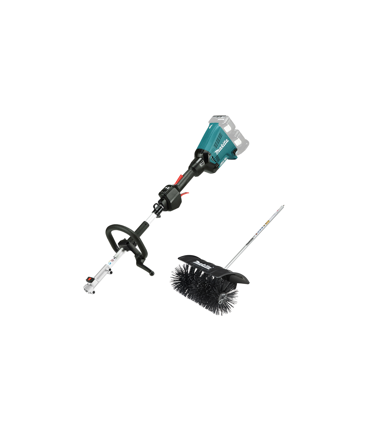 Outil manche multifonction LXT 2x18V DUX60Z + Outil brosse rotative 600mm BR400MP MAKITA