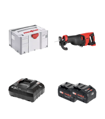 Scie sabre 18V RS 32-18 + 2 batterie 18V 5.5 Ah + 1 chargeur 18V Powerstation APS M MAFELL