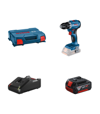 Perceuse-visseuse GSR 18V-45 + 1 batterie GBA 18V 4 Ah + 1 chargeur GAL 18V-40 BOSCH