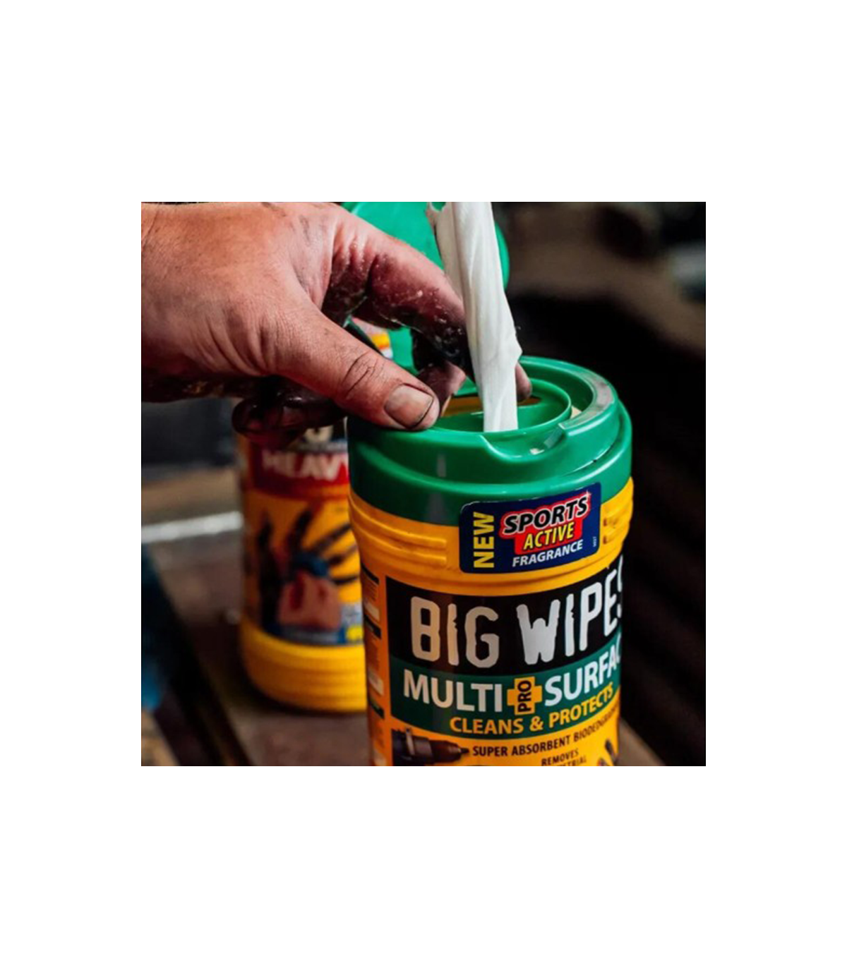 Boite de 80 lingettes multi surfaces BIG WIPES