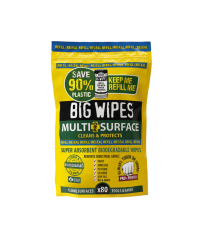 Recharge de 80 lingettes multi surfaces BIG WIPES