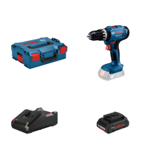 Perceuse-visseuse à percussion GSB 18V-25 BOSCH + 1 batterie Procore 18V 4 Ah + 1 chargeur GAL 18V-40 BOSCH