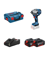 Boulonneuse  / Visseuse à chocs GDS 18V-780 + 2 batteries GBA 18V 4 Ah + Chargeur GAL 18V-40 BOSCH