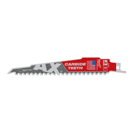 Lot de 5 lames de démolition AX Carbure TCT AX 150mm MILWAUKEE