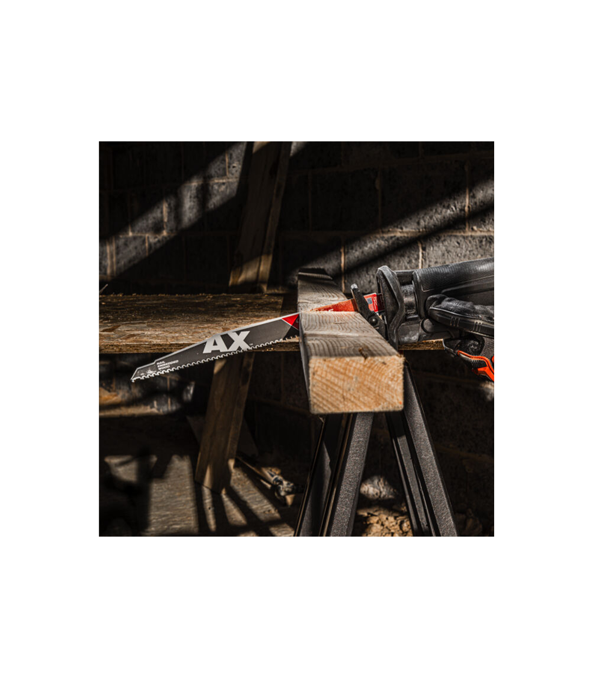 Lot de 5 lames de démolition AX Carbure TCT AX 150mm MILWAUKEE