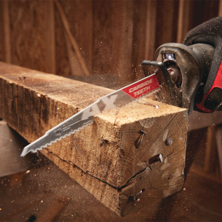 Lot de 5 lames de démolition AX Carbure TCT AX 230mm MILWAUKEE