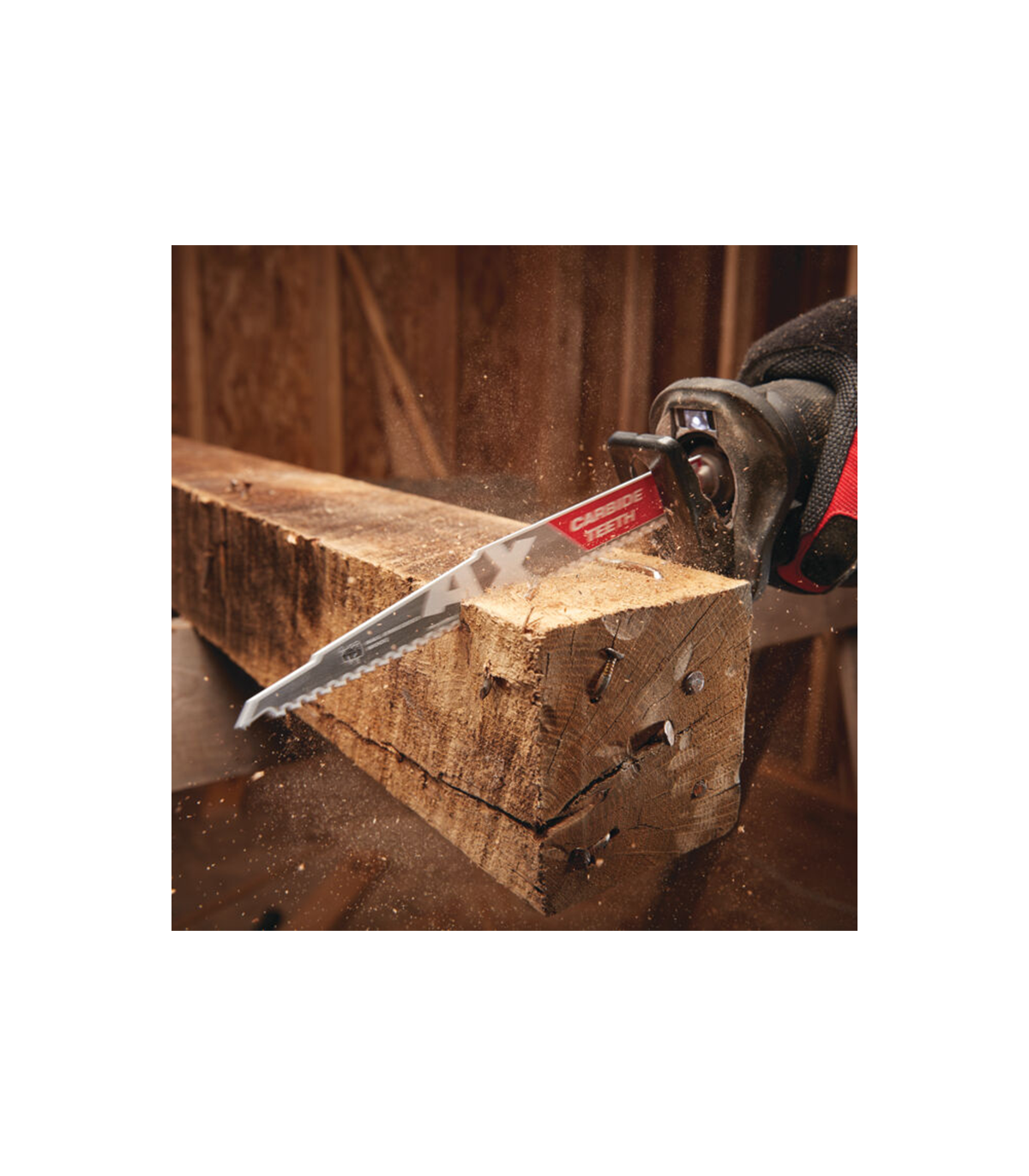 Lot de 5 lames de démolition AX Carbure TCT AX 230mm MILWAUKEE