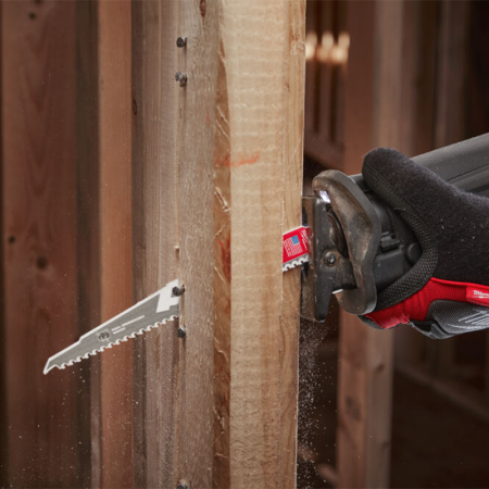 Lot de 5 lames de démolition AX Carbure TCT AX 230mm MILWAUKEE