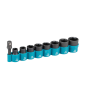 Assortiment de 8 adaptateurs de douilles 3/8" MAKITA