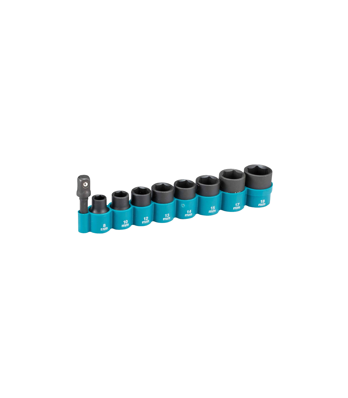 Assortiment de 8 adaptateurs de douilles 3/8" pour visseuse à chocs MAKITA