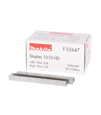 Agrafes 10mm x 10mm pour agrafeuses à batterie DST221Z MAKITA