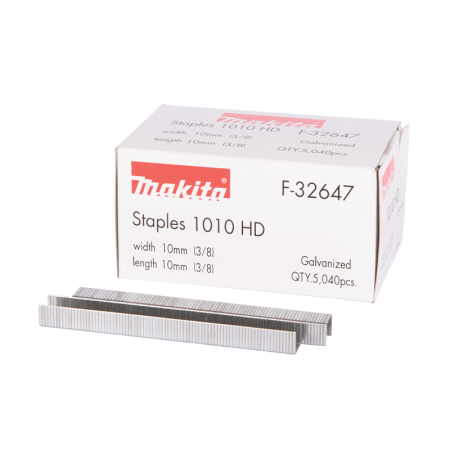 Agrafes 10mm x 10mm pour agrafeuses à batterie DST221Z MAKITA