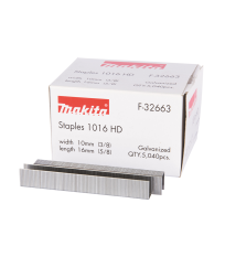 Lot de 5040 agrafes 16mm x 10mm pour agrafeuses à batterie DST221Z MAKITA
