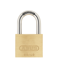 Cadenas à clé en laiton 60/40mm B/EFSPP ABUS