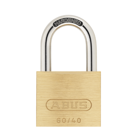Cadenas à clé en laiton 60/40mm B/EFSPP ABUS