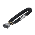 Ensemble chaîne en acier + cadenas à clé en aluminium UV LOCK 4501 ABUS