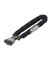 Ensemble chaîne en acier + cadenas à clé en aluminium UV LOCK 4501 ABUS