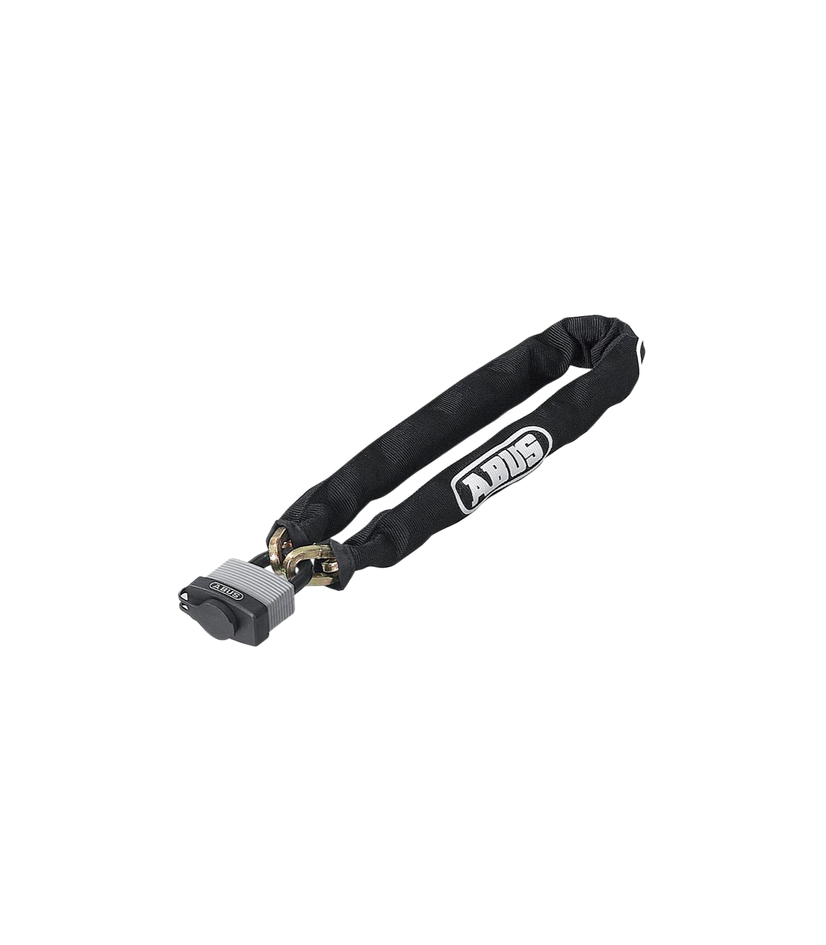 Ensemble chaîne en acier + cadenas à clé en aluminium UV LOCK 4501 ABUS