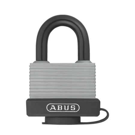 Ensemble chaîne en acier + cadenas à clé en aluminium UV LOCK 4501 ABUS