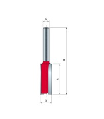 Fraise 8 mm droite FREUD