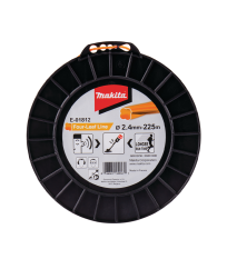 Fil nylon hélicoïdal Ø 2,4mm x 225 m MAKITA