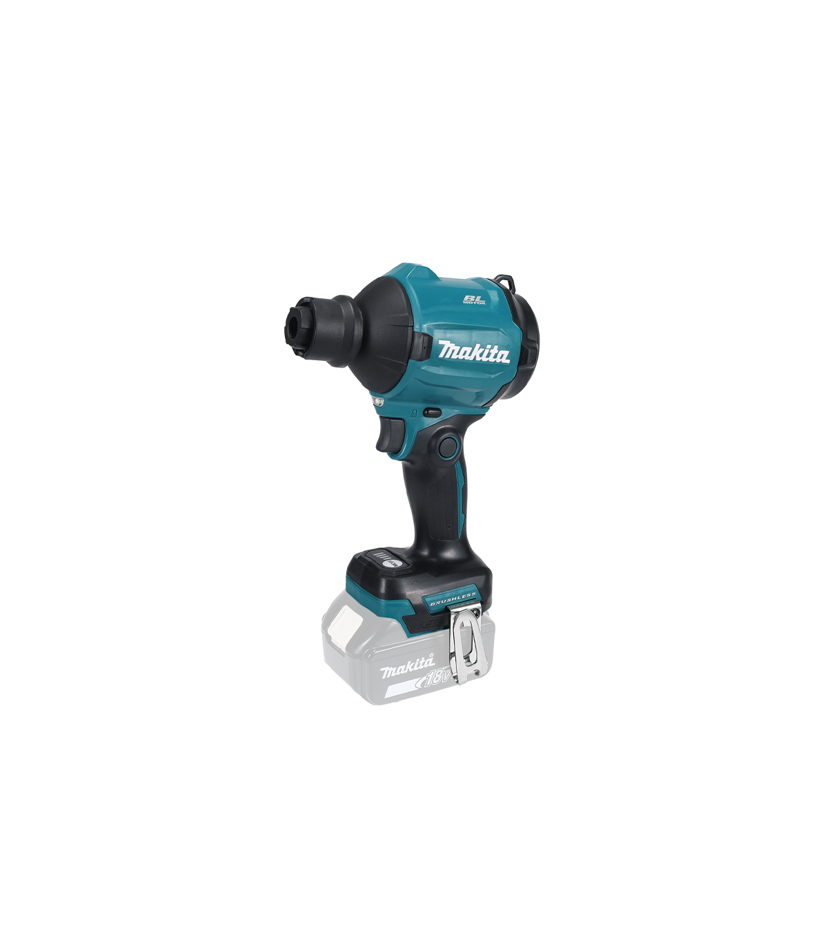Souffleur à poussière 18V DAS180Z + 1 batterie BL1850B 18V 5 Ah + 1 chargeur rapide DC18RC MAKITA