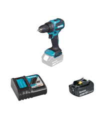 Perceuse-visseuse 18V DDF490Z + 1 batterie BL1830B 18V 3 Ah + chargeur rapide DC18RC MAKITA