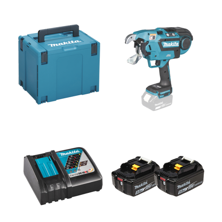 Ligatureuse 18V DTR181ZJ + 2 batteries BL1850B 18V 5 Ah + 1 chargeur rapide DC18RC MAKITA