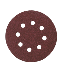 Lot de 10 disques abrasifs Ø125mm auto-agrippant 8 trous MAKITA