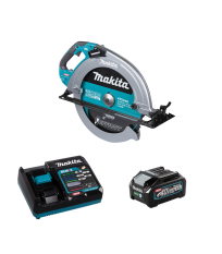 Scie circulaire 40V Ø415 mm HS013GZ + 1 batterie 40V 4 Ah + 1 chargeur rapide DC40RA MAKITA