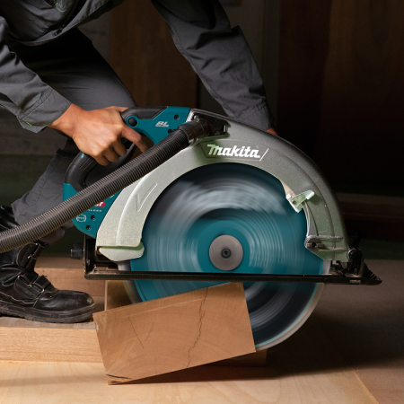 Scie circulaire 40V Ø415 mm HS013GZ + 1 batterie 40V 4 Ah + 1 chargeur rapide DC40RA MAKITA
