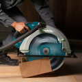 Scie circulaire 40V Ø415 mm HS013GZ + 2 batteries 40V 4 Ah + 1 chargeur rapide DC40RA MAKITA
