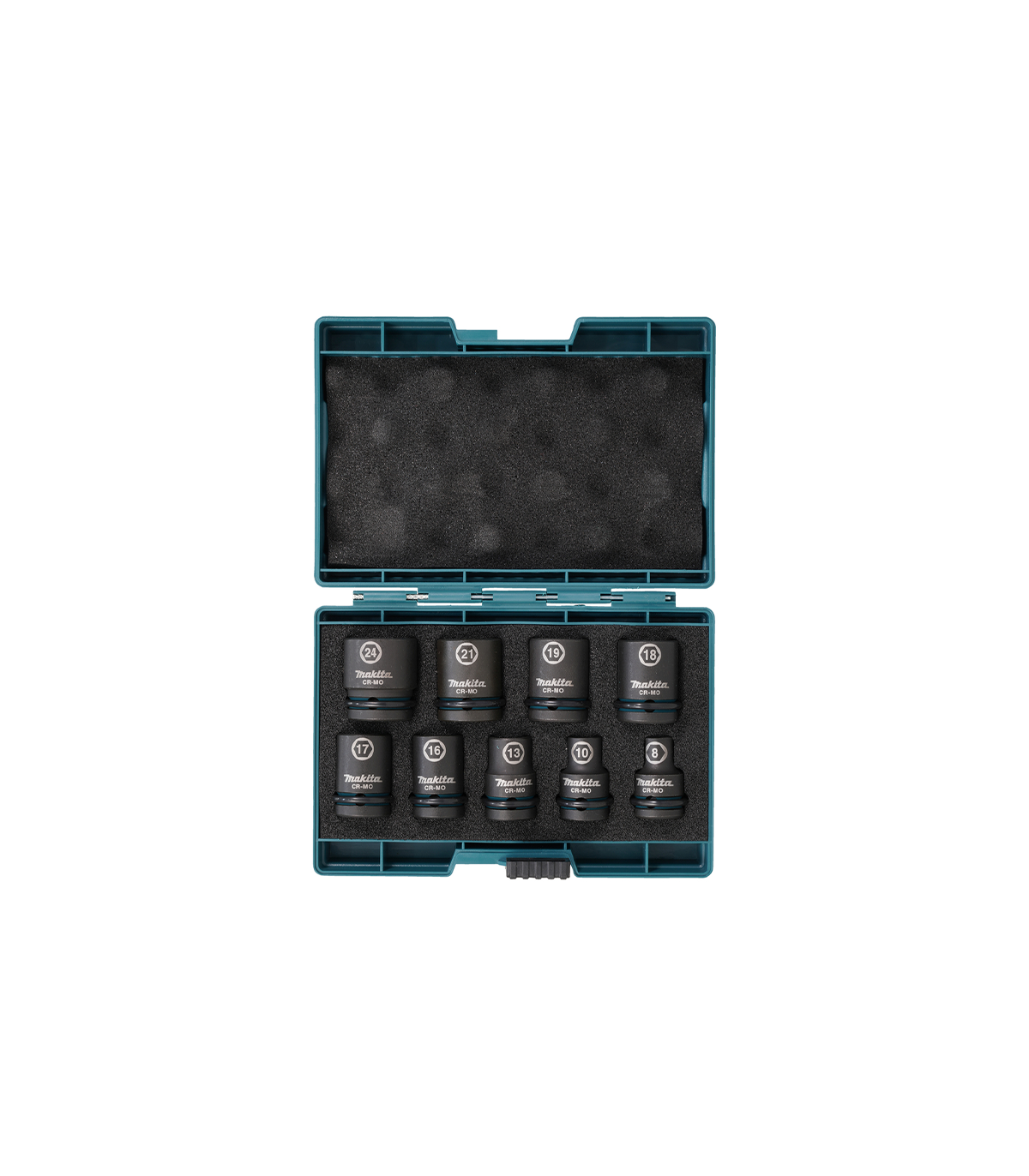 Coffret de 9 douilles 1/2" 8 à 24mm IMPACT BLACK MAKITA