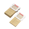 Lot de 5 sacs en papier pour boîte à poussière de ponceuse MAKITA