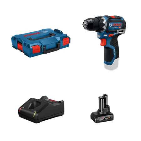 Perceuse visseuse GSR 12V-32 + 1 batterie 12V 6 Ah + 1 chargeur GAL 12V-40 BOSCH