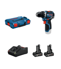 Perceuse visseuse GSR 12V-32 + 2 batteries 12V 6 Ah + 1 chargeur GAL 12V-40 BOSCH