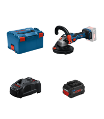 Ponceuse à béton Ø125 mm GWS 18V-15 S + 1 batterie ProCore 18V 5,5 Ah + 1 Chargeur GAL 1880 CV BOSCH