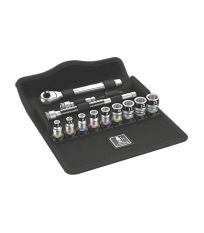Coffret de douilles 1/4" Zyklop Metal 13 pièces WERA