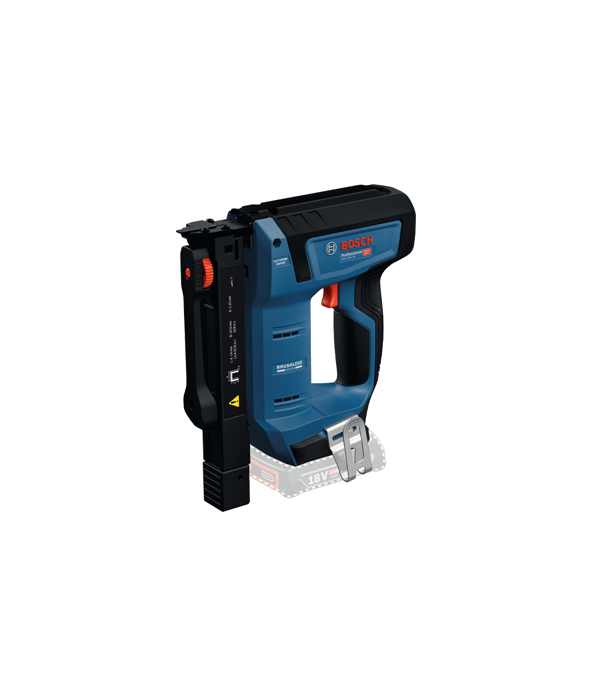 Agrafeuse GTH 18V-14 + 2 batteries ProCore 18V 4 Ah + 1 Chargeur GAL 18V-40 BOSCH