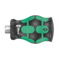 Tournevis Tom Pouce Kraftform Kompakt + 6 embouts TX et Hex-Plus WERA