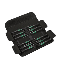 Jeu de 12 tournevis électronicien Kraftform Micro WERA