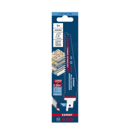 Lame de scie sabre EXPERT Window Demolition S 956 DHM BOSCH