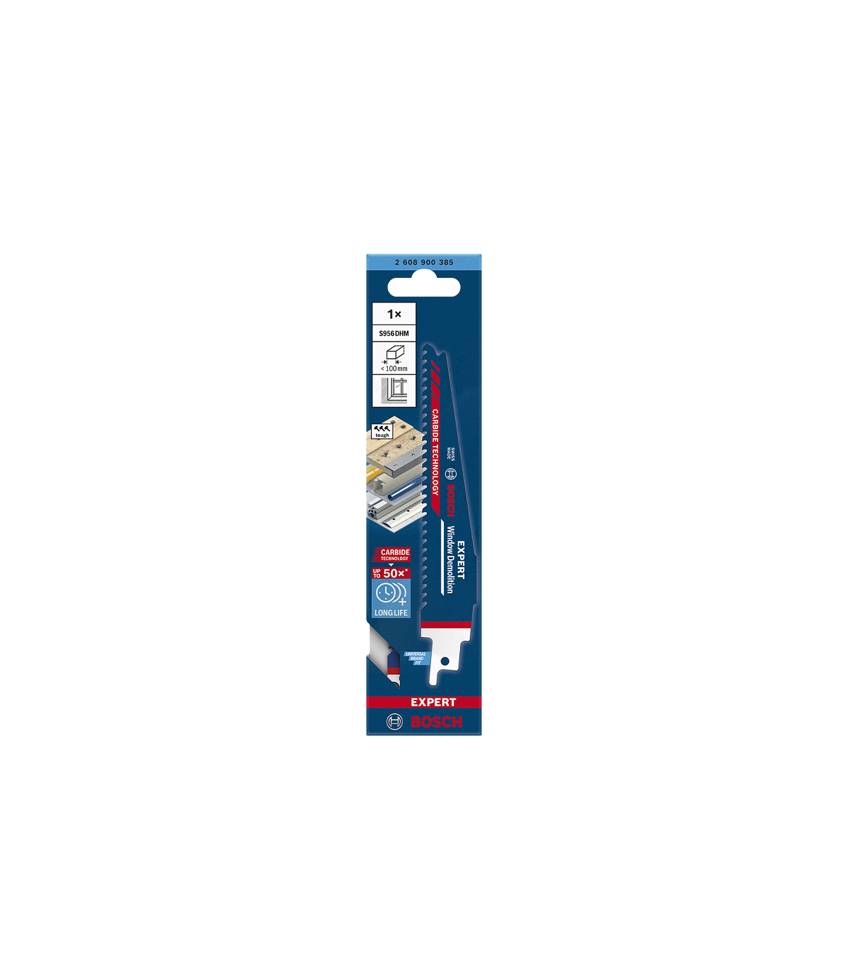 Lame de scie sabre EXPERT Window Demolition S 956 DHM BOSCH